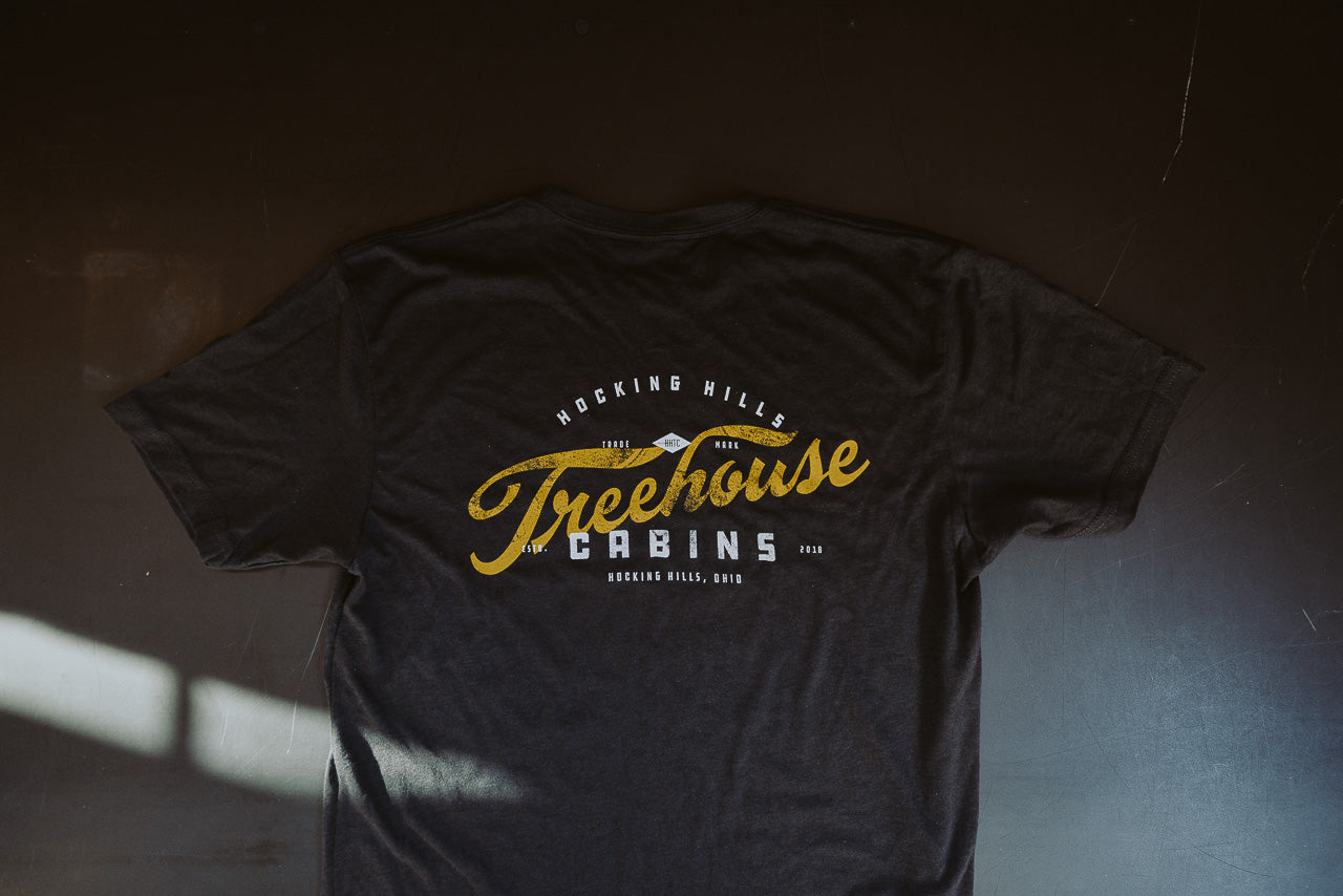 Classic Treehouse T-Shirt Kids - Graphite Black