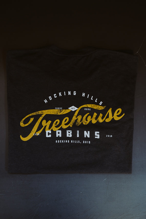 Classic Treehouse T-Shirt - Graphite Black