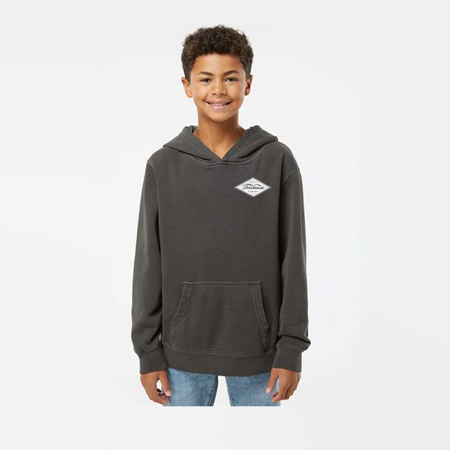 Treehouse Cabins Hoody Sweatshirt Kids